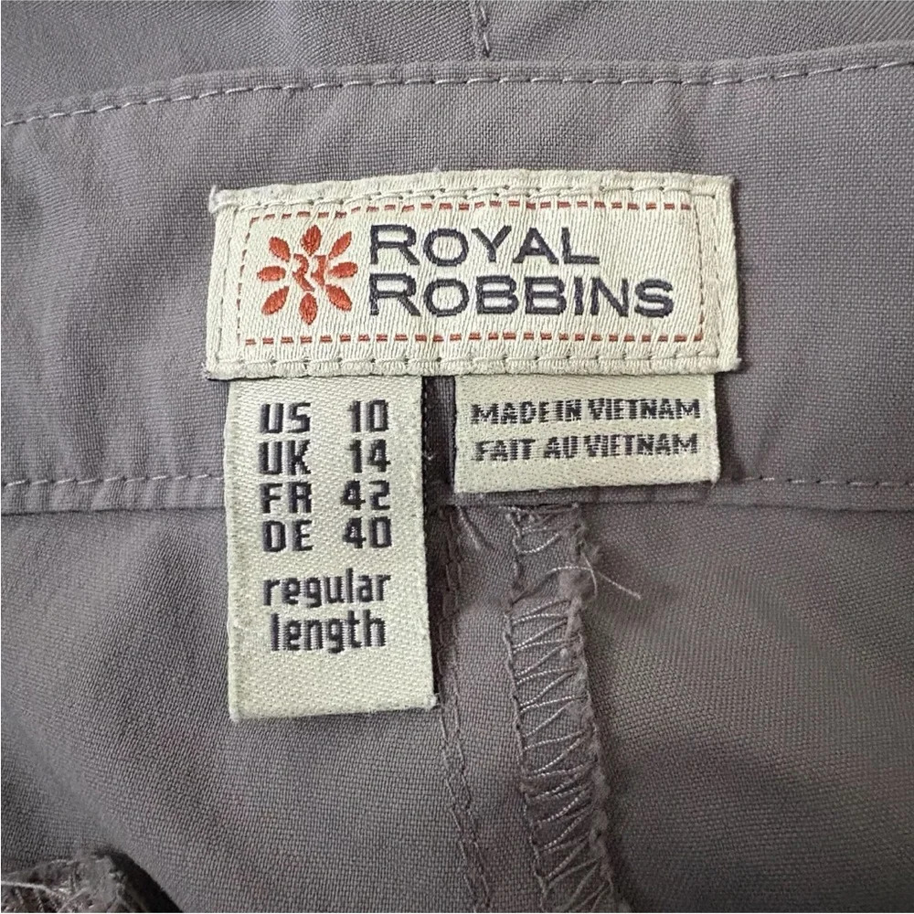 Royal Robbins‎ Taupe Pants Outdoor Hiking Camping Fishing Women’s Size 10 (587) - Picture 3 of 4